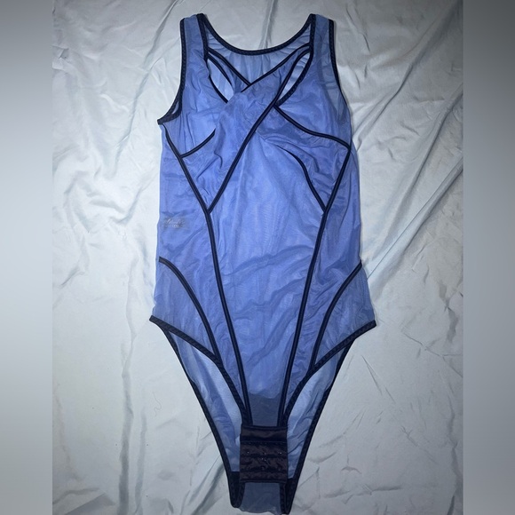 Blue Grace Bodysuit Marie Mur Size Small - Picture 2 of 10